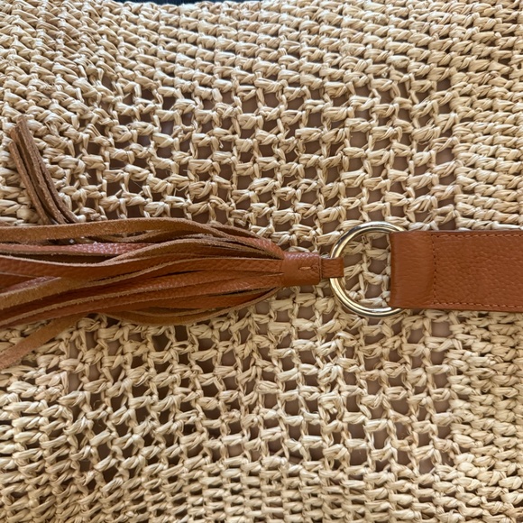 Laggo Raffia Shoulder Bag - Picture 4 of 12